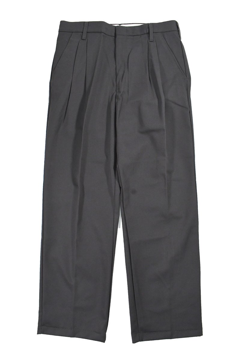 画像1: Red Kap PT38 Pleated Twill Slacks Charcoal (1)