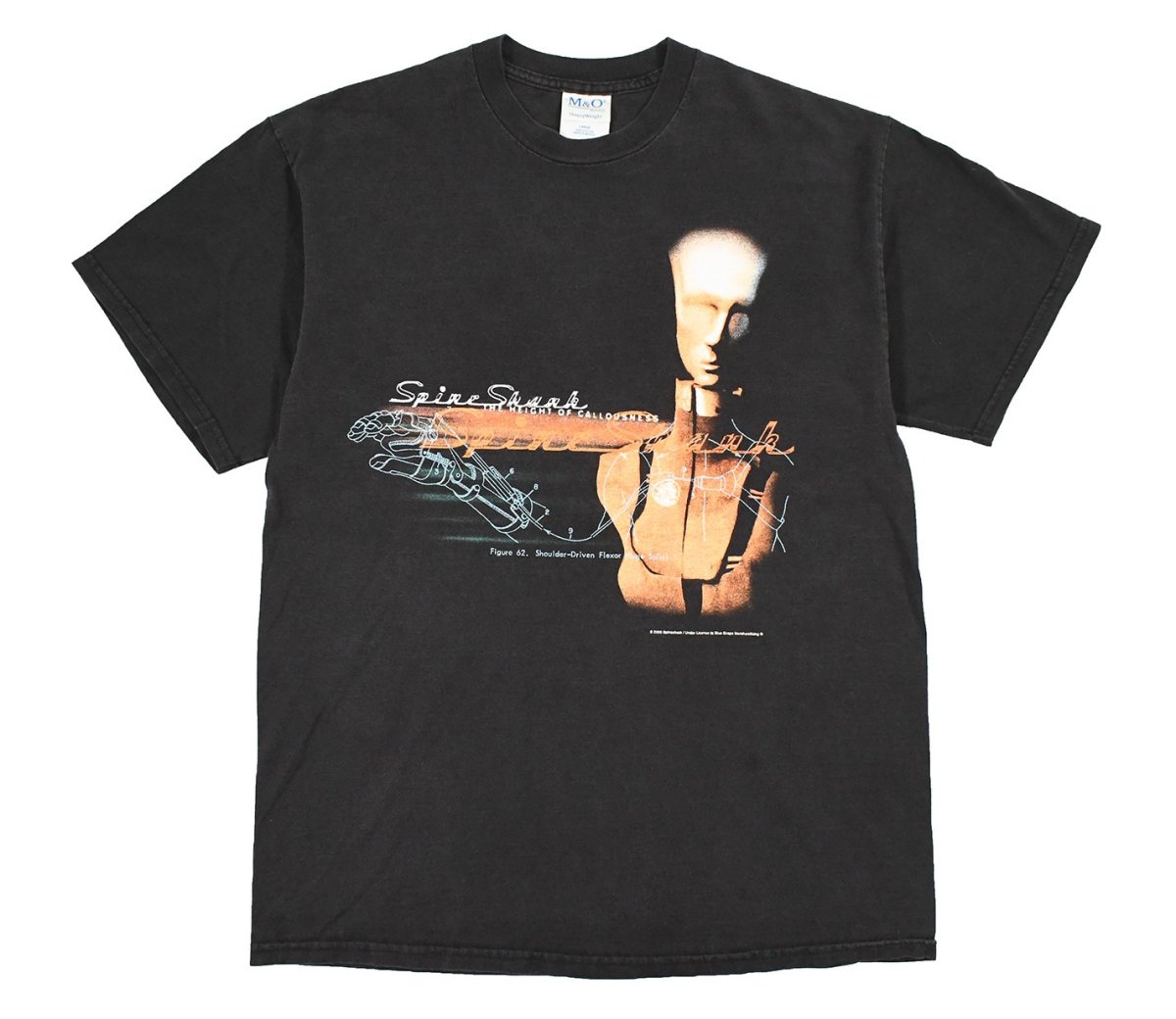 画像1: Used Musician Print Tee "Spineshank" (1)