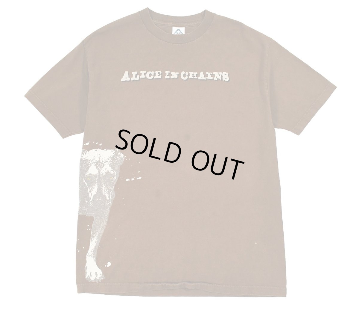 画像1: Used Musician Print Tee "Alice in Chains" (1)
