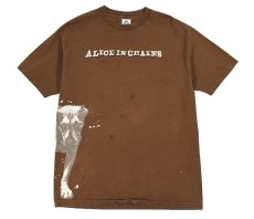 画像1: Used Musician Print Tee "Alice in Chains" (1)