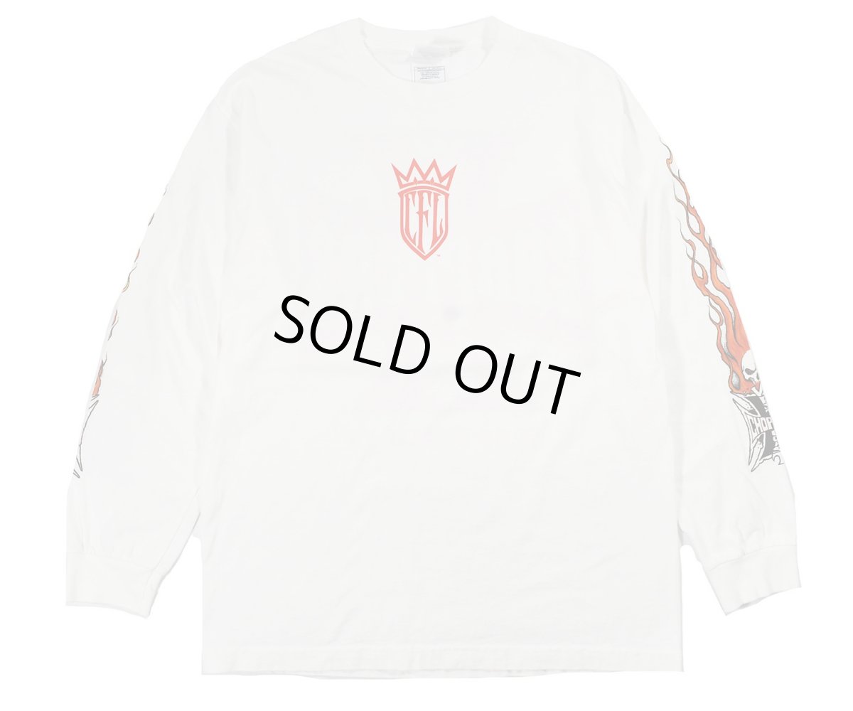 画像1: Used West Coast Choppers L/S Print Tee (1)