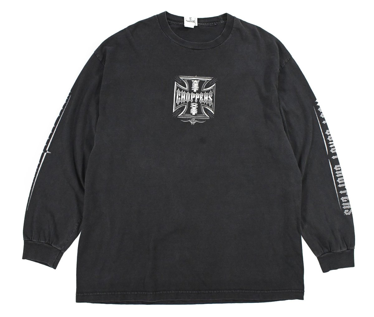 画像1: Used West Coast Choppers L/S Print Tee (1)