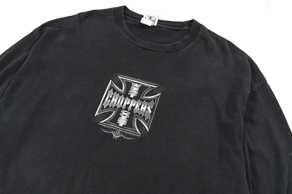 画像2: Used West Coast Choppers L/S Print Tee (2)
