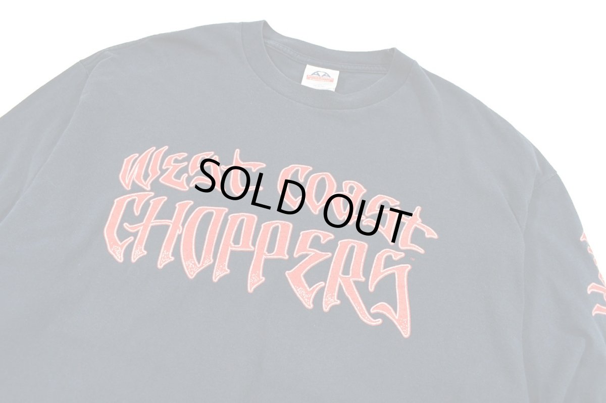画像2: Used West Coast Choppers L/S Print Tee (2)