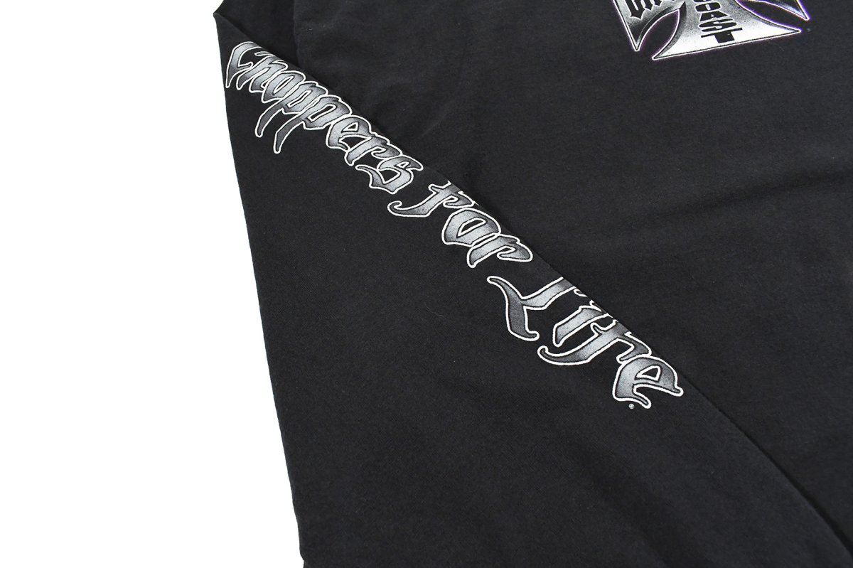 画像4: Used West Coast Choppers L/S Print Tee (4)
