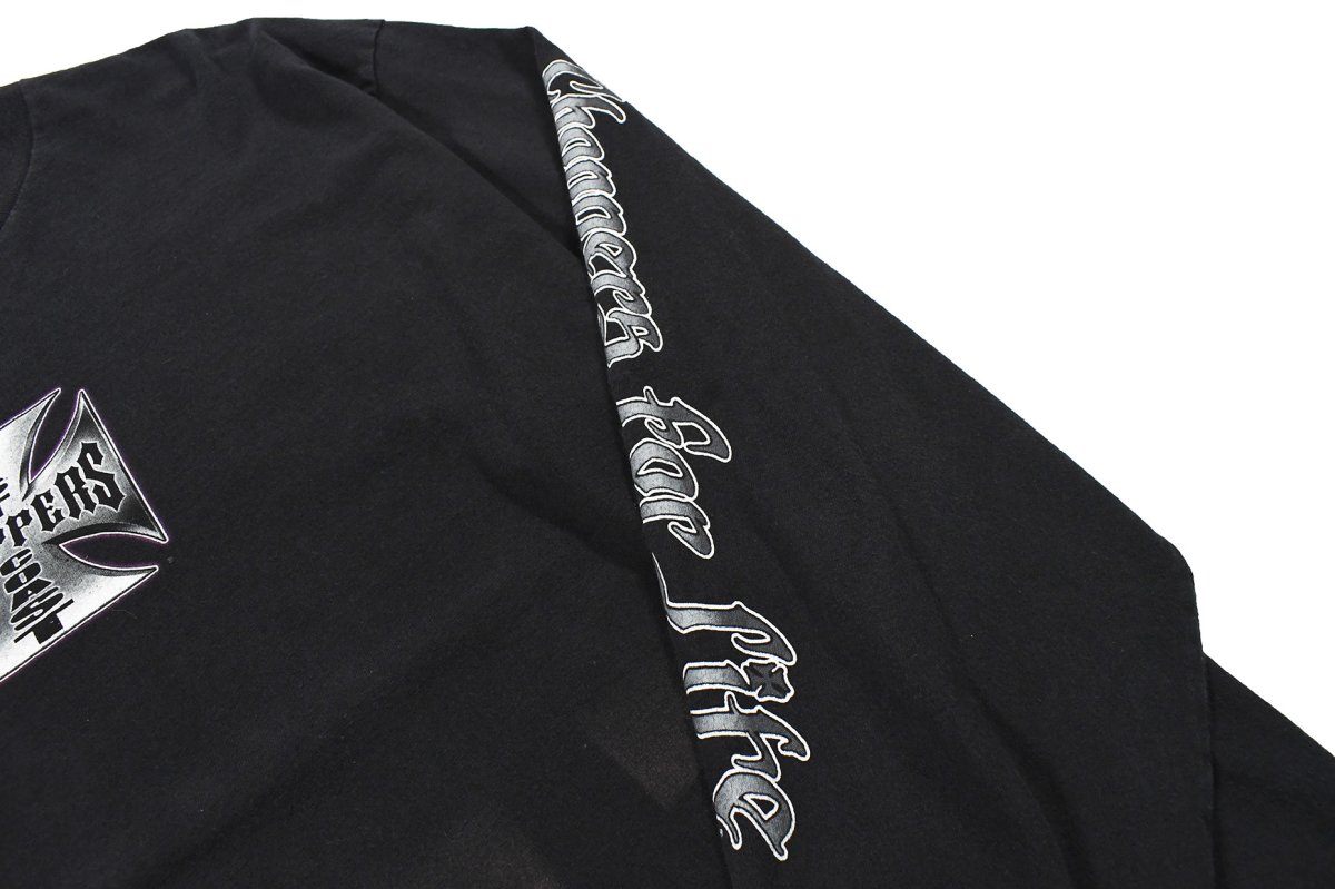画像5: Used West Coast Choppers L/S Print Tee (5)