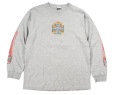 画像1: Used West Coast Choppers L/S Print Tee (1)