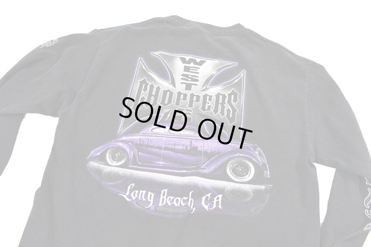 画像7: Used West Coast Choppers L/S Print Tee (7)