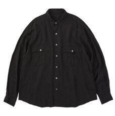 画像1: Porter Classic Roll Up Soft Cupro Shirt ポータークラシック (1)