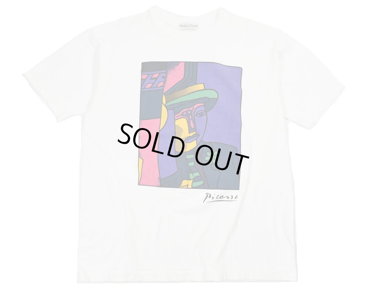 画像1: Used Picasso S/S Print Tee (1)