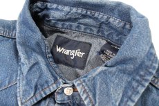 画像4: Used Wrangler Denim Western Shirt (4)