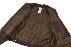画像5: Used Carhartt Duck Detroit Jacket Dark Brown made in USA (5)