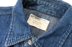 画像4: Used Ranchcraft Denim Western Shirt (4)