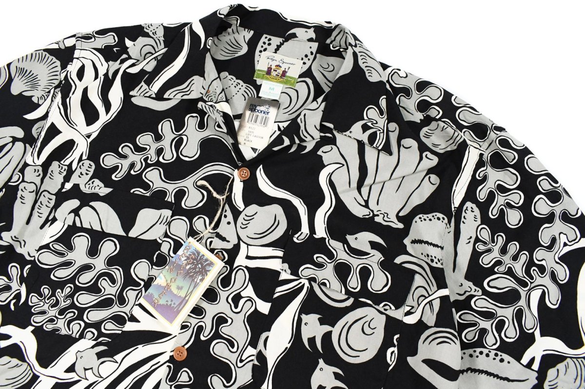 画像2: Deadstock Reyn Spooner Rayon Aloha Shirt (2)