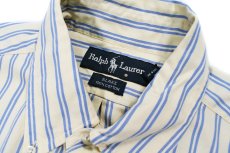画像3: Used Ralph Lauren S/S Stripe B/D Shirt "Blake" (3)