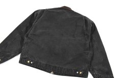 画像7: Used Carhartt Duck Detroit Jacket Black (7)