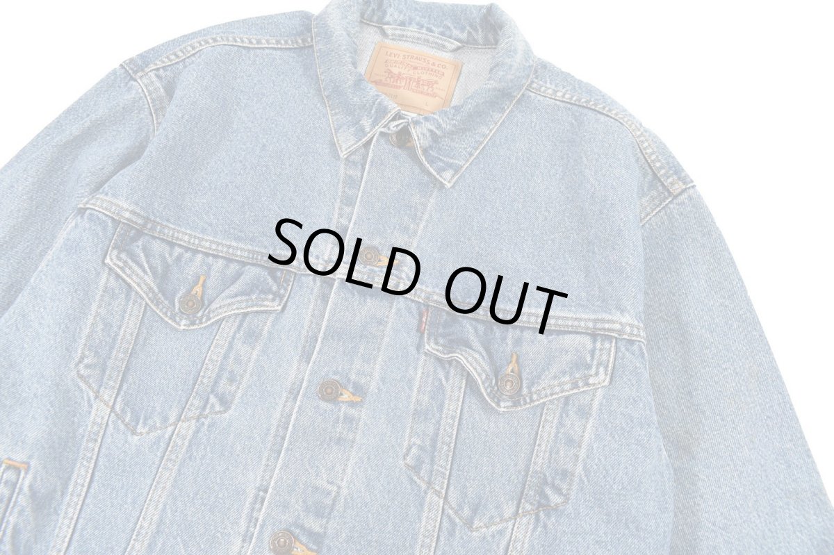 画像2: 00s Used Levi's 70508-7112 Denim Jacket (2)