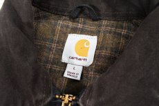 画像4: Used Carhartt Duck Detroit Jacket Black (4)