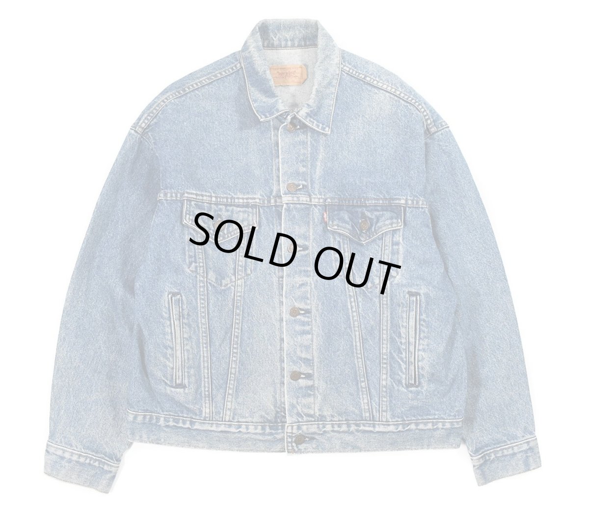 画像1: 88' Used Levi's 70507-0218 Denim Jacket made in USA (1)