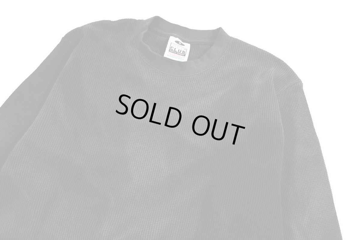 画像2: Pro Club L/S Thermal Tee Sunfade Black (2)