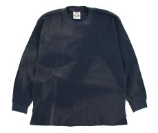 画像1: Pro Club L/S Thermal Tee Sunfade Navy (1)