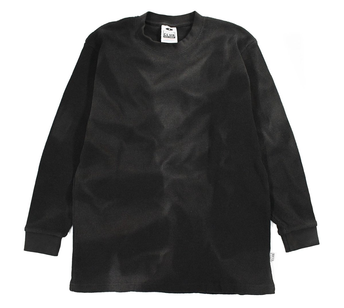 画像1: Pro Club L/S Thermal Tee Sunfade Black (1)