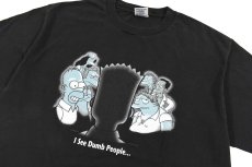画像2: Used The Simpsons Print Tee (2)