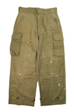 画像1: Used French Military M-47 Cargo Pants (1)