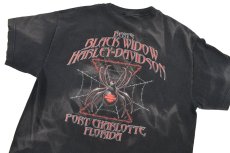 画像4: Used Harley-Davidson S/S Print Tee Fade Black made in USA (4)