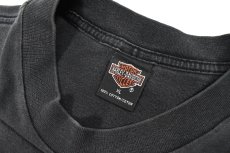画像3: Used Harley-Davidson S/S Print Tee Black made in USA (3)