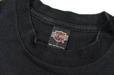 画像3: Used Harley-Davidson S/S Print Tee Black made in USA (3)