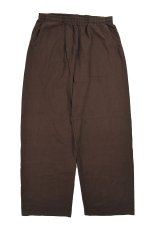 画像1: Los Angeles Apparel 8.5oz Wide Leg Jersey Pants Chocolate ロサンゼルス アパレル (1)