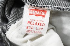 画像6: 92' Used Levi's 540 Denim Pants Black made in USA リーバイス (6)