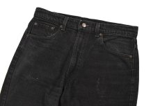 画像2: 93' Used Levi's 505 Denim Pants Black made in USA リーバイス (2)