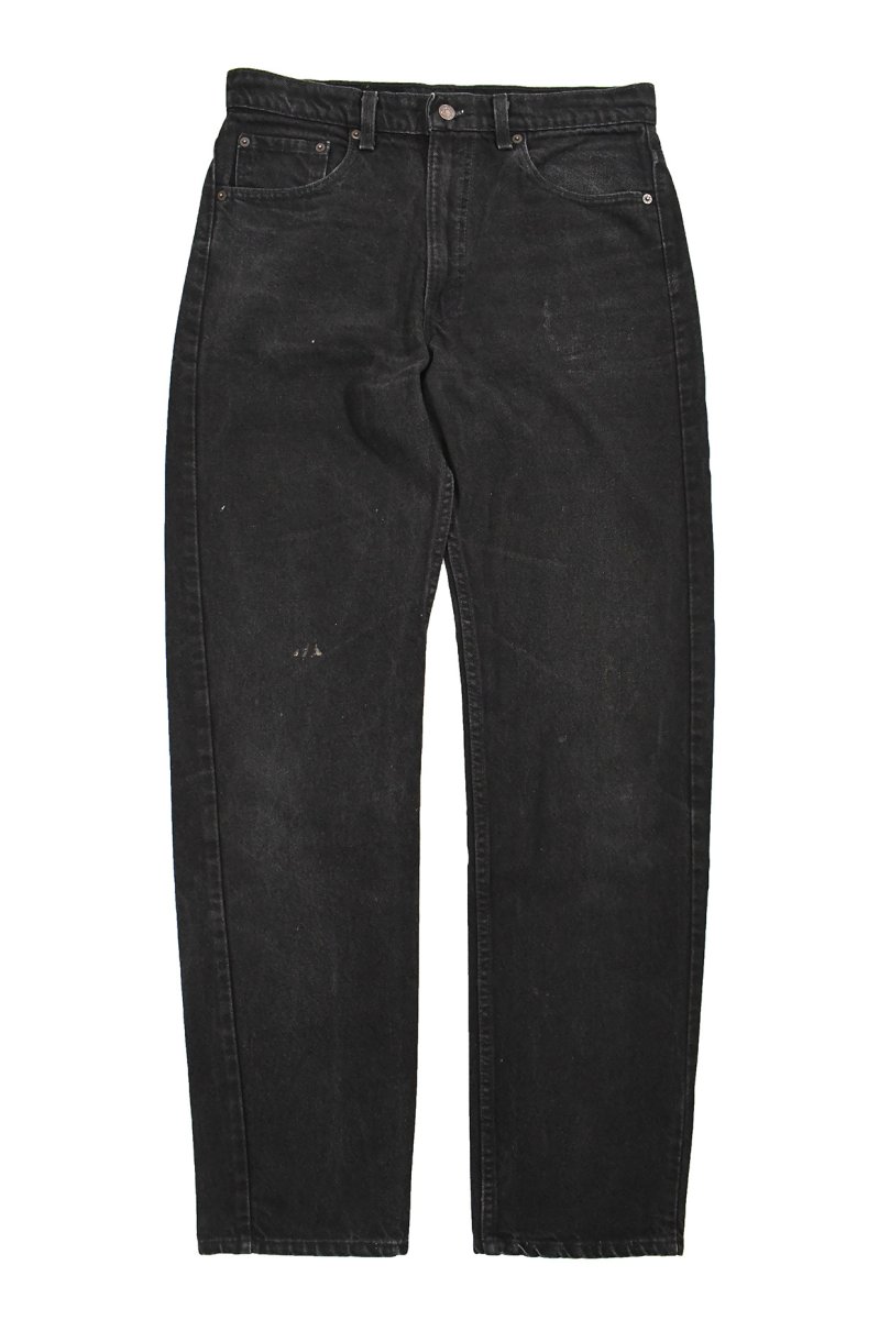 画像1: 93' Used Levi's 505 Denim Pants Black made in USA リーバイス (1)