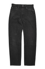 画像1: 93' Used Levi's 505 Denim Pants Black made in USA リーバイス (1)