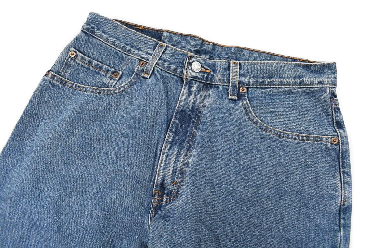 画像2: 01' Used Levi's 550 Denim Pants リーバイス (2)