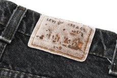 画像5: 92' Used Levi's 540 Denim Pants Black made in USA リーバイス (5)