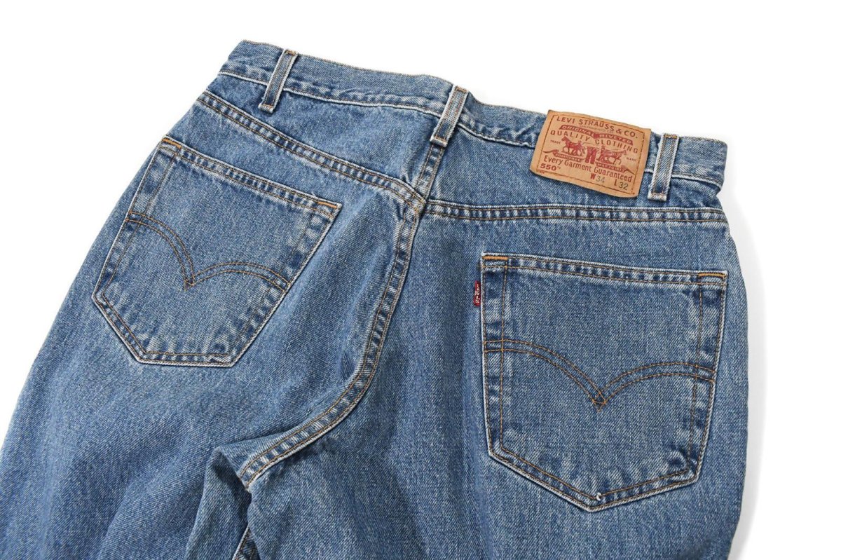 画像4: 01' Used Levi's 550 Denim Pants リーバイス (4)