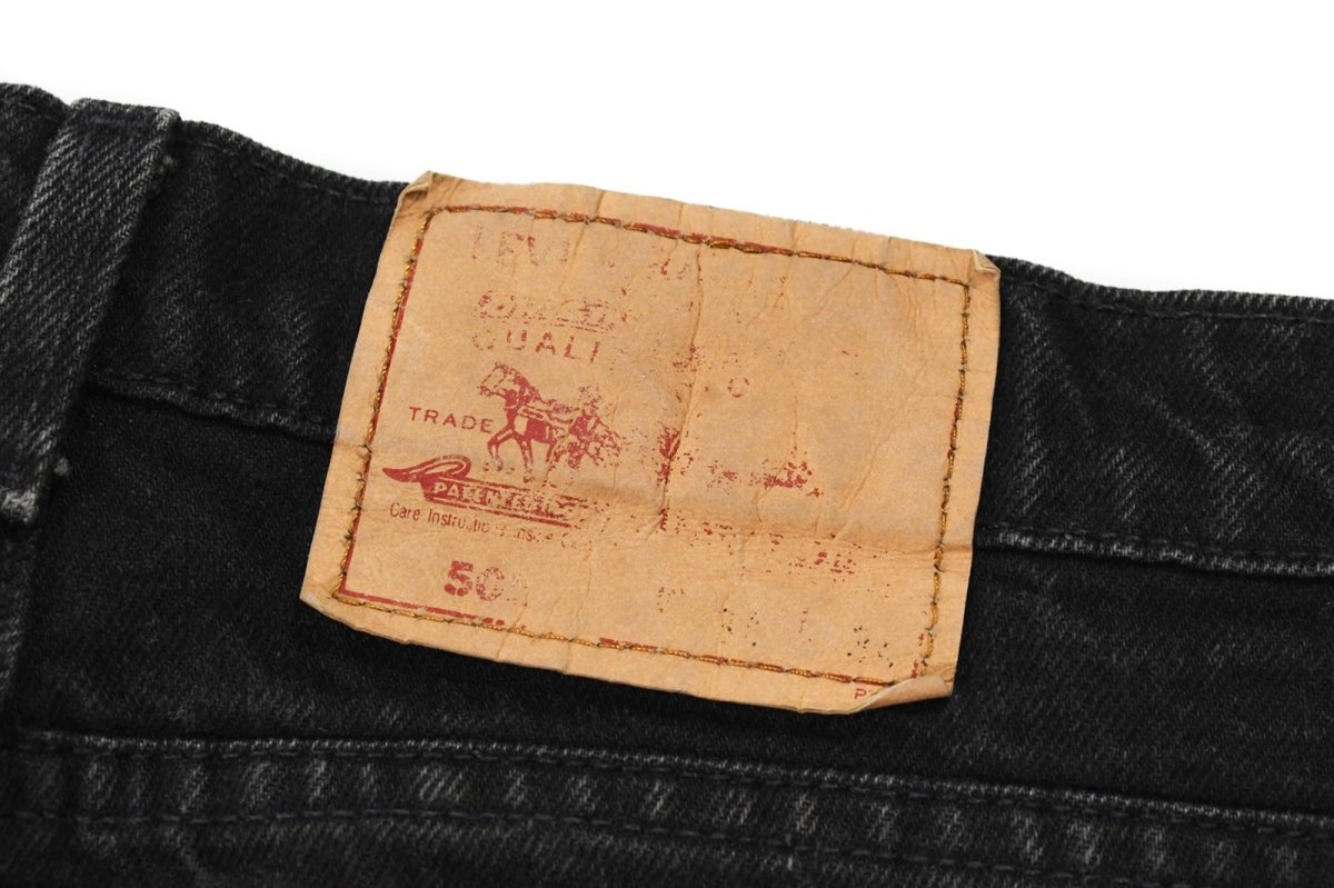 画像5: 93' Used Levi's 505 Denim Pants Black made in USA リーバイス (5)