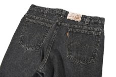 画像4: 92' Used Levi's 540 Denim Pants Black made in USA リーバイス (4)