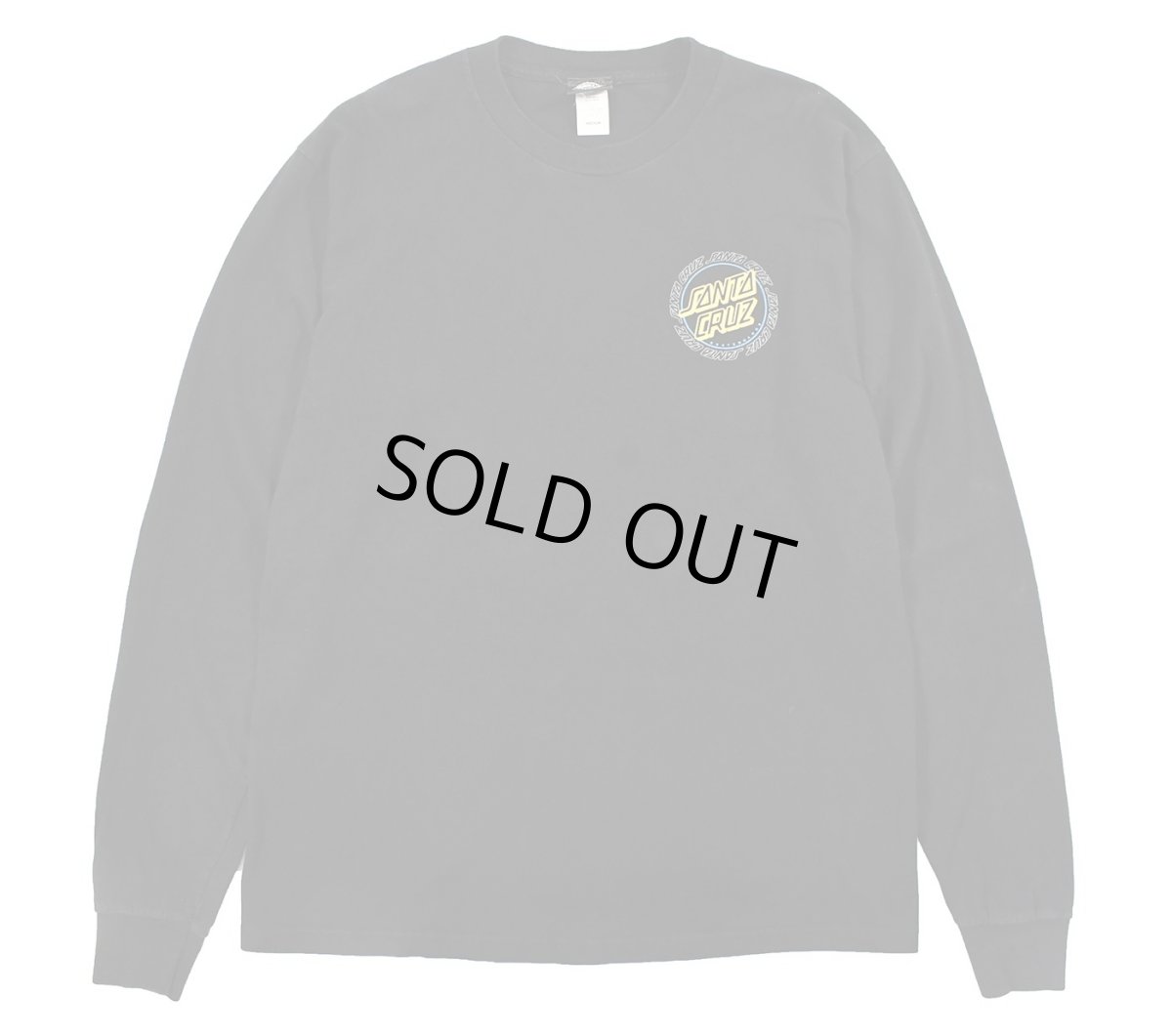 画像1: Used Santa Cruz L/S Print Tee (1)