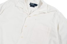画像2: Used Polo Ralph Lauren S/S Open Collar Silk Shirt "Caldwell" (2)