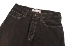 画像2: Deadstock Levi's 567 Customized Denim Jorts Reactive Dye Brown リーバイス (2)