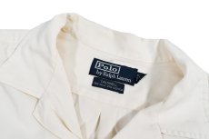 画像4: Used Polo Ralph Lauren S/S Open Collar Silk Shirt "Caldwell" (4)