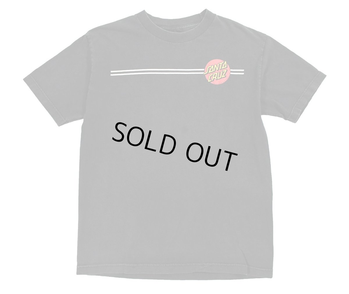 画像1: Used Santa Cruz Print Tee (1)