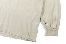 画像3: Used L.L.Bean L/S Print Tee Khaki made in USA (3)