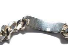 画像4: Vintage Silver ID Bracelet #007 (4)