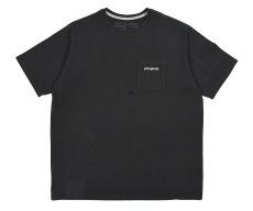 画像1: Used patagonia Print Pocket Tee Black (1)
