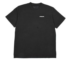 画像1: Used patagonia Print Tee Black (1)